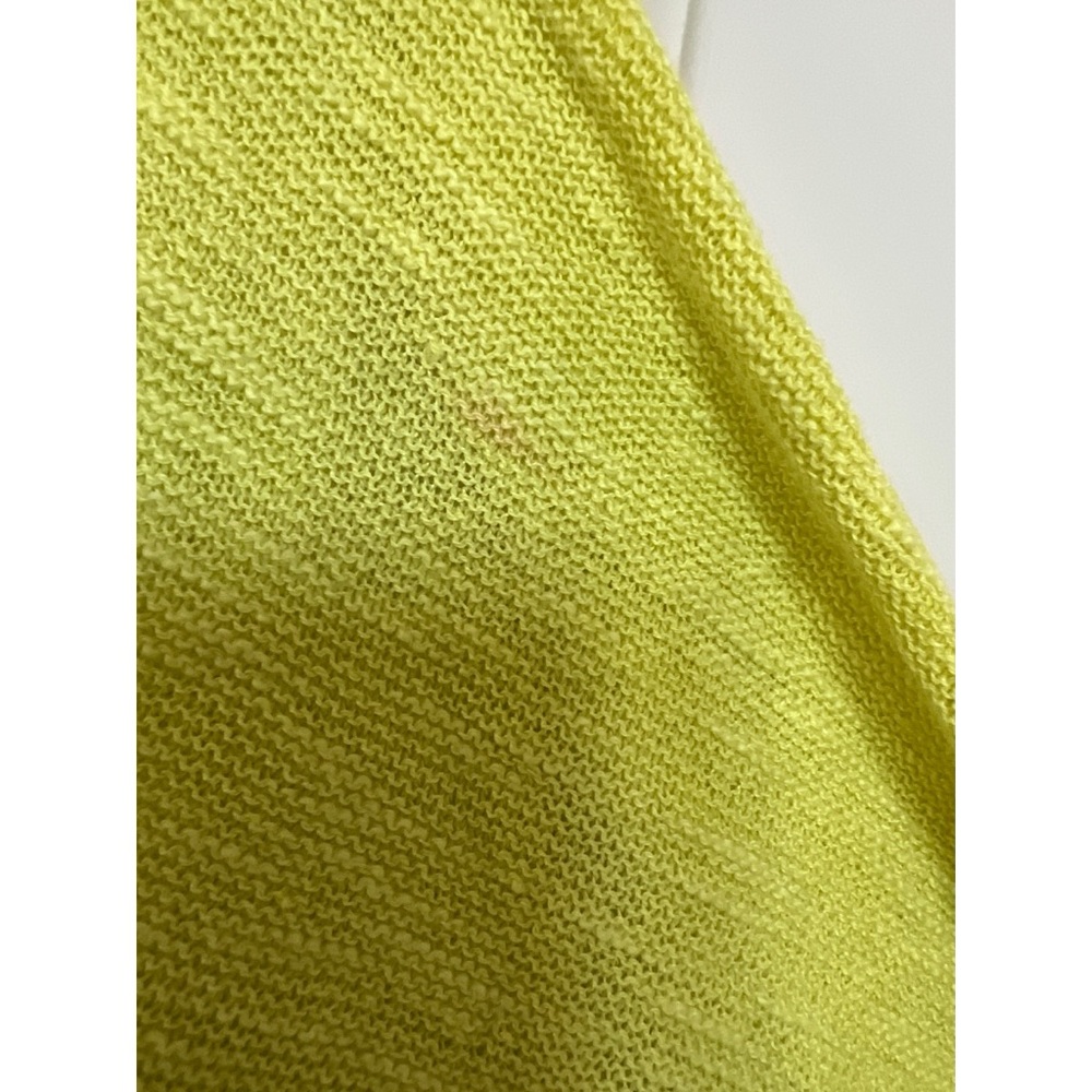 Eileen Fisher Yellow Oversized 3/4 Sleeve Tunic - Picture 4 of 4